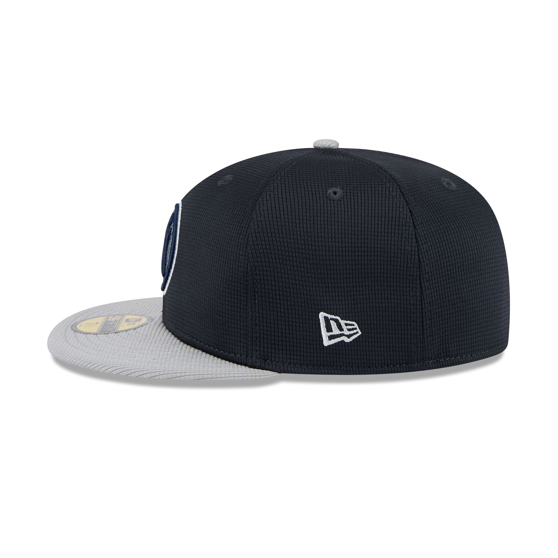 New York Yankees 2025 Batting Practice Gray 59FIFTY Fitted Hat