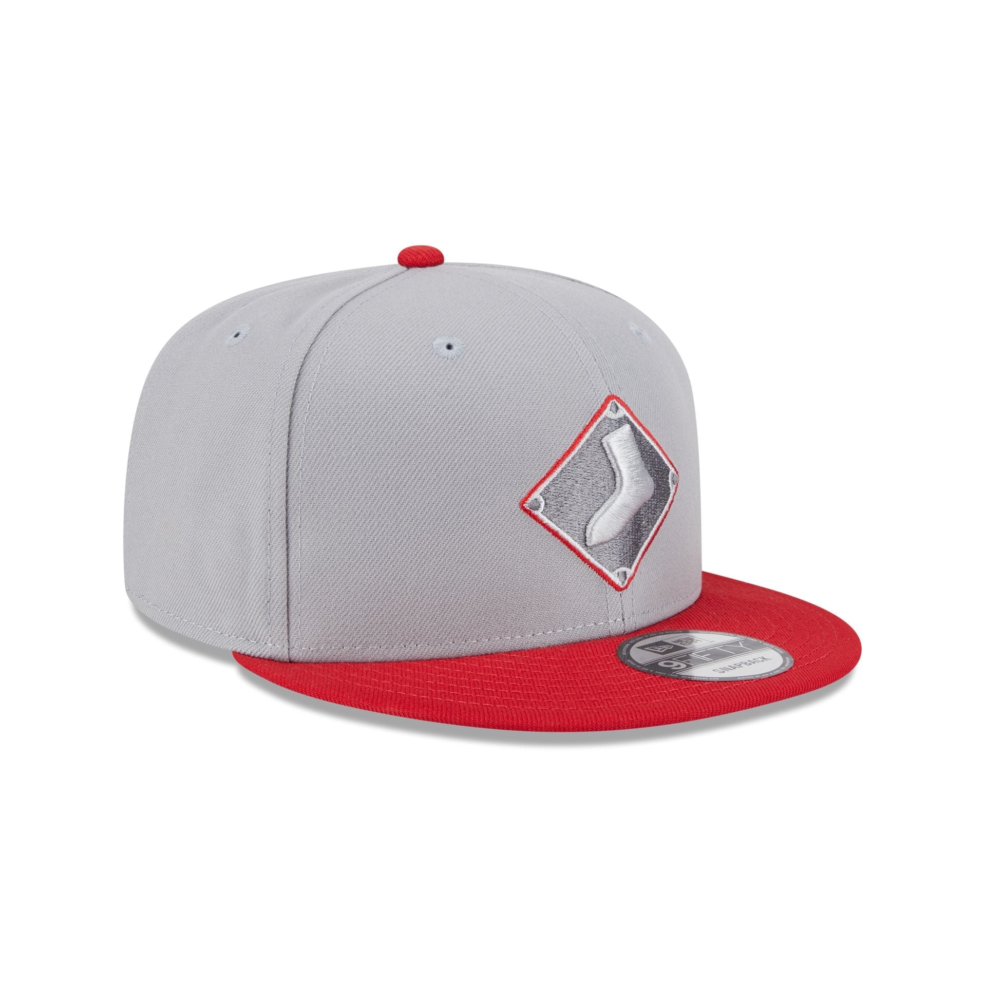 Chicago White Sox 2025 Batting Practice Gray 9FIFTY Snapback Hat