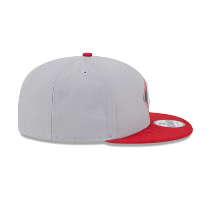 Chicago White Sox 2025 Batting Practice Gray 9FIFTY Snapback Hat