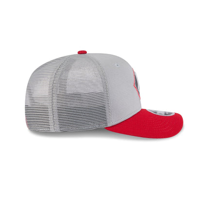 Chicago White Sox 2025 Batting Practice Gray 9SEVENTY Trucker Hat