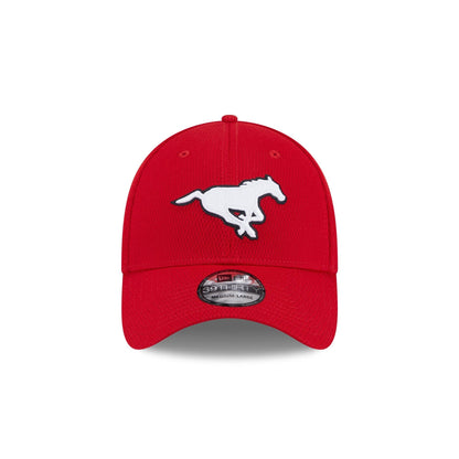 Calgary Stampeders Rear Wordmark 39THIRTY Stretch Fit Hat