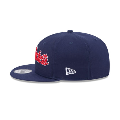 Columbus Blue Jackets Script 9FIFTY Snapback Hat