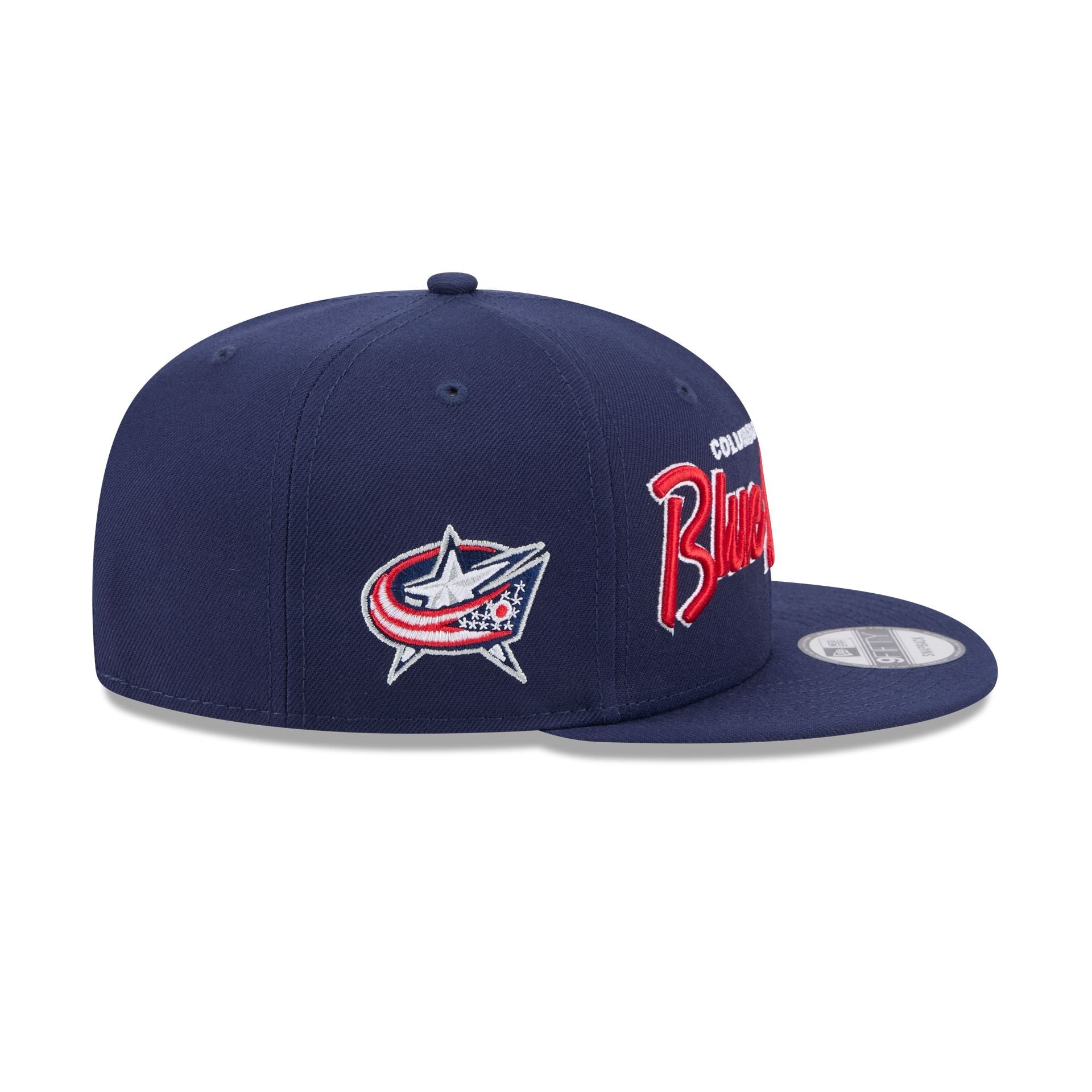 Columbus Blue Jackets Script 9FIFTY Snapback Hat