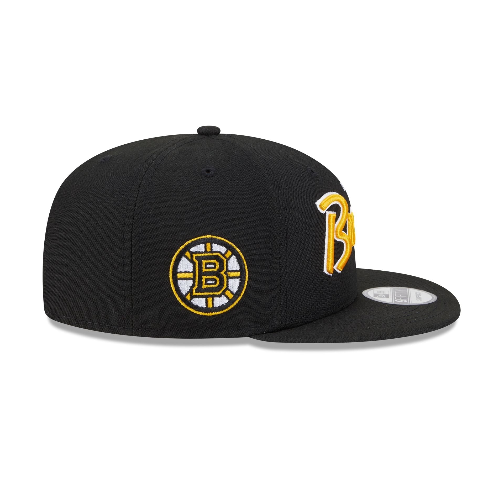 Boston Bruins Script 9FIFTY Snapback Hat