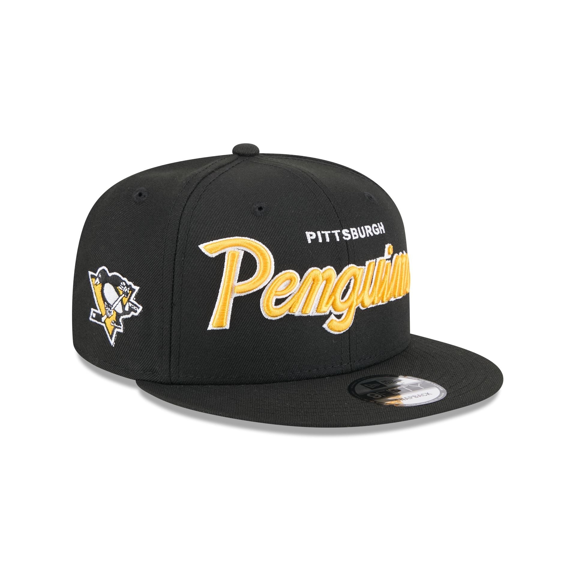 Pittsburgh Penguins Script 9FIFTY Snapback Hat
