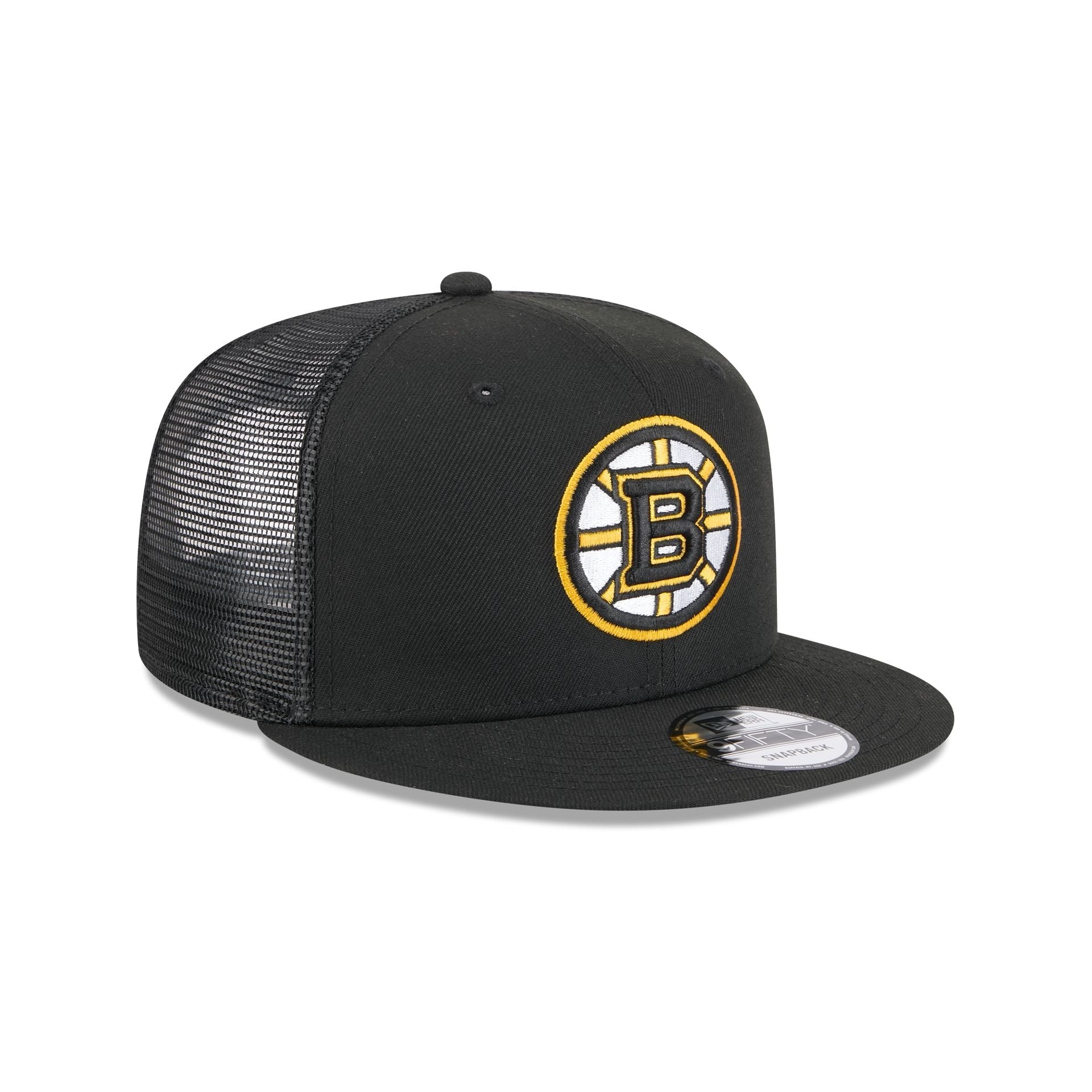Boston Bruins Team Tag 9FIFTY Trucker Hat