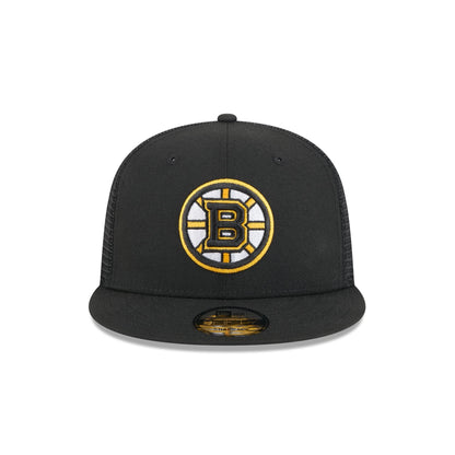 Boston Bruins Team Tag 9FIFTY Trucker Hat