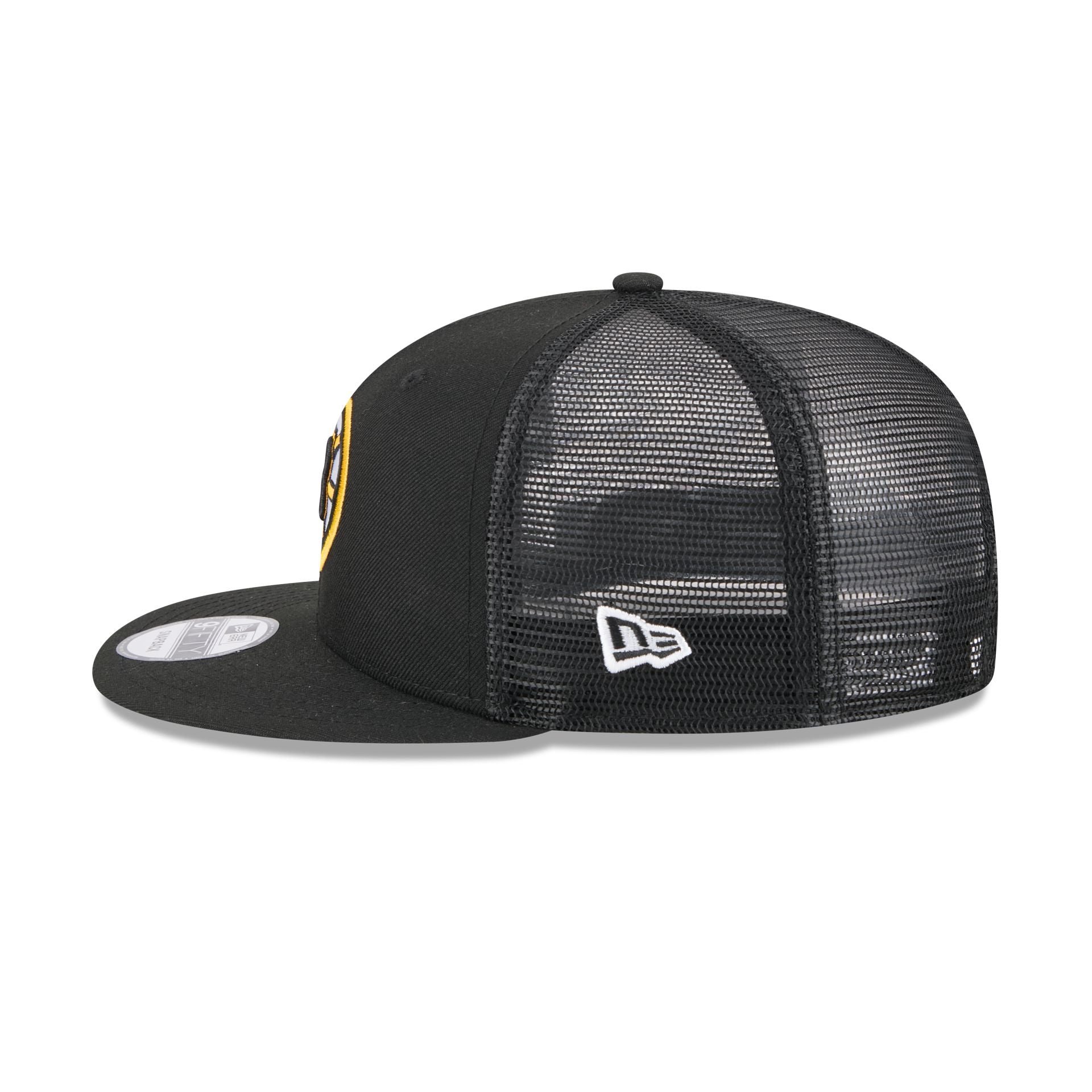 Boston Bruins Team Tag 9FIFTY Trucker Hat