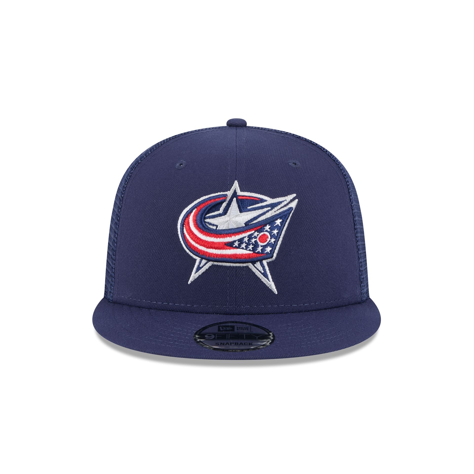 Columbus Blue Jackets Team Tag 9FIFTY Trucker Hat