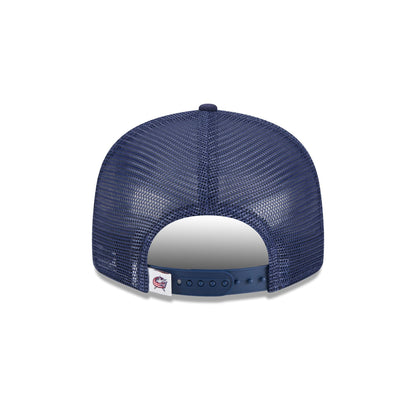 Columbus Blue Jackets Team Tag 9FIFTY Trucker Hat