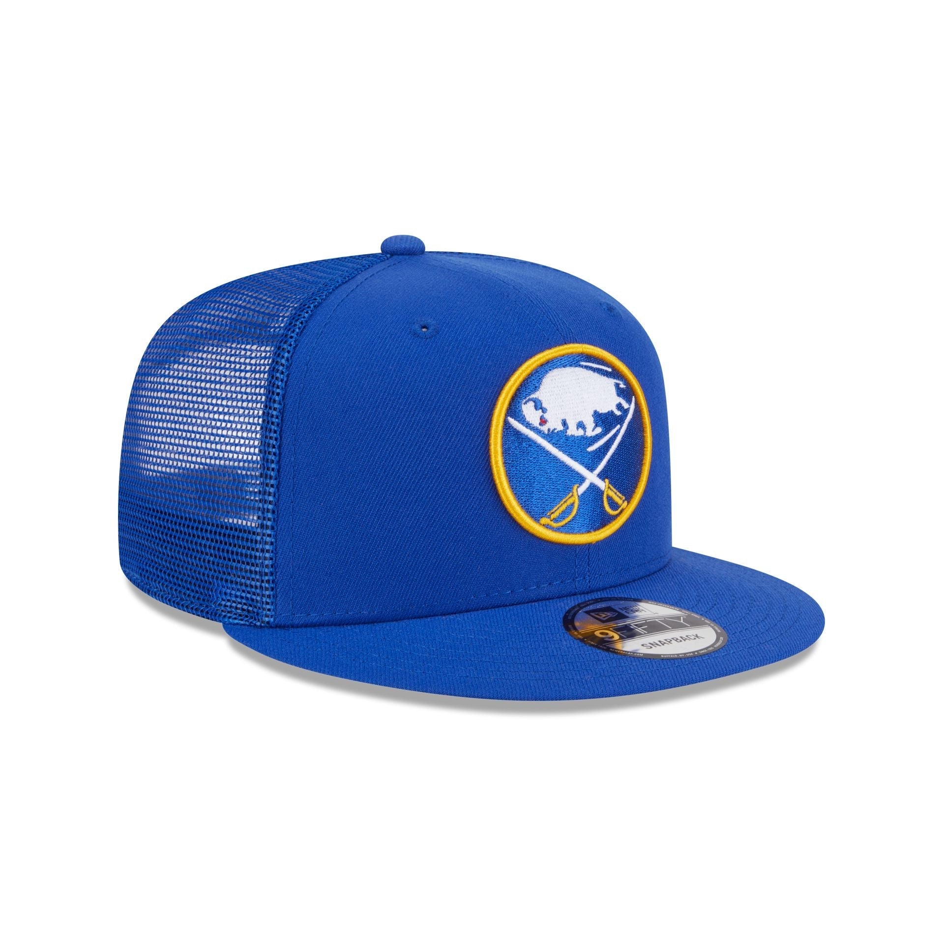 Buffalo Sabres Team Tag 9FIFTY Trucker Hat