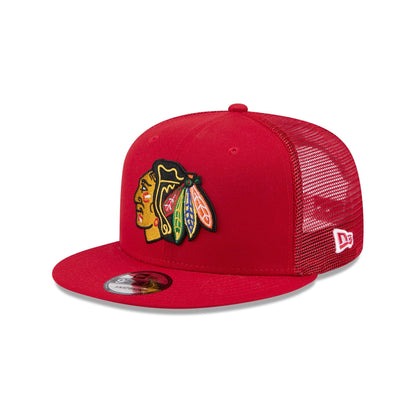 Chicago Blackhawks Team Tag 9FIFTY Trucker Hat