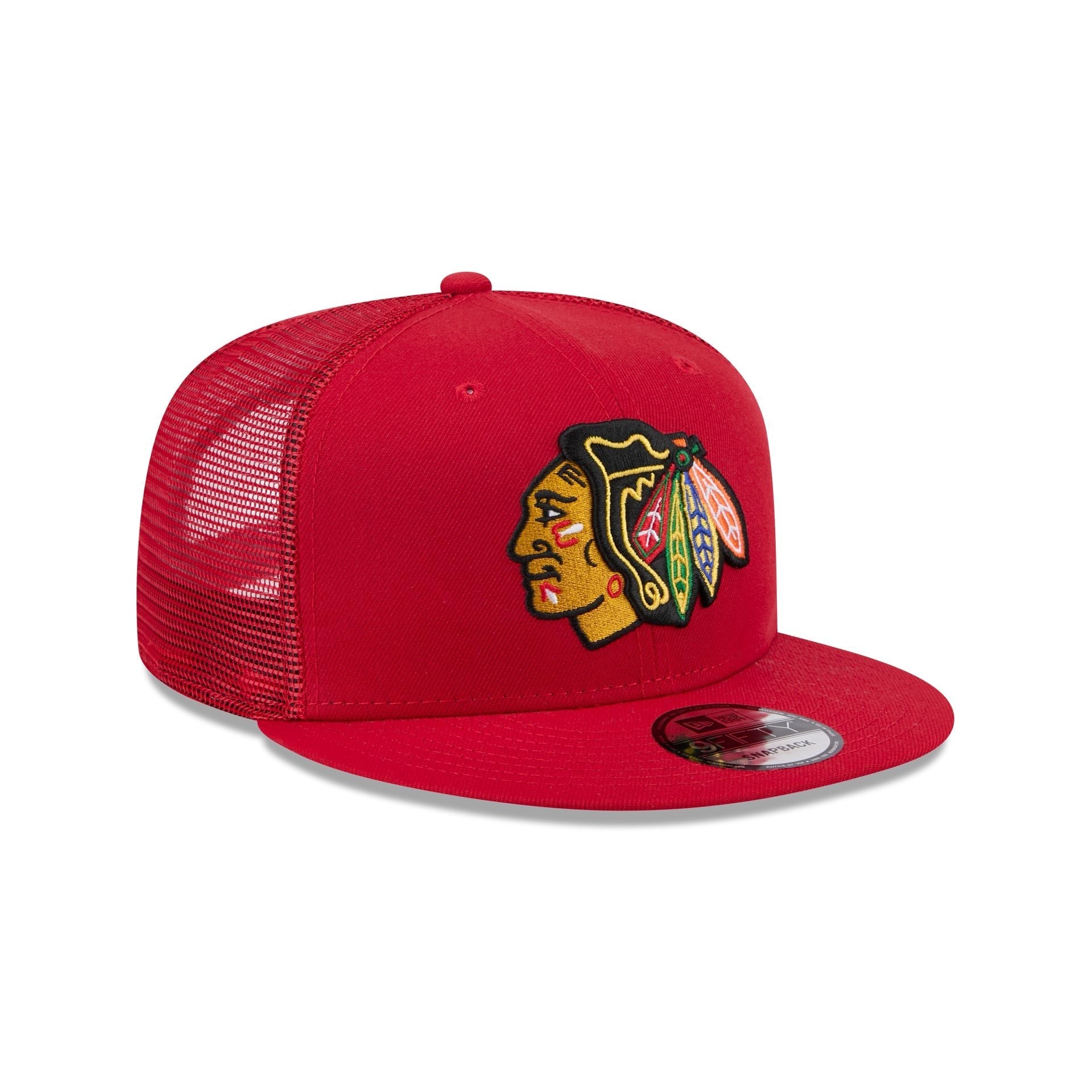 Chicago Blackhawks Team Tag 9FIFTY Trucker Hat