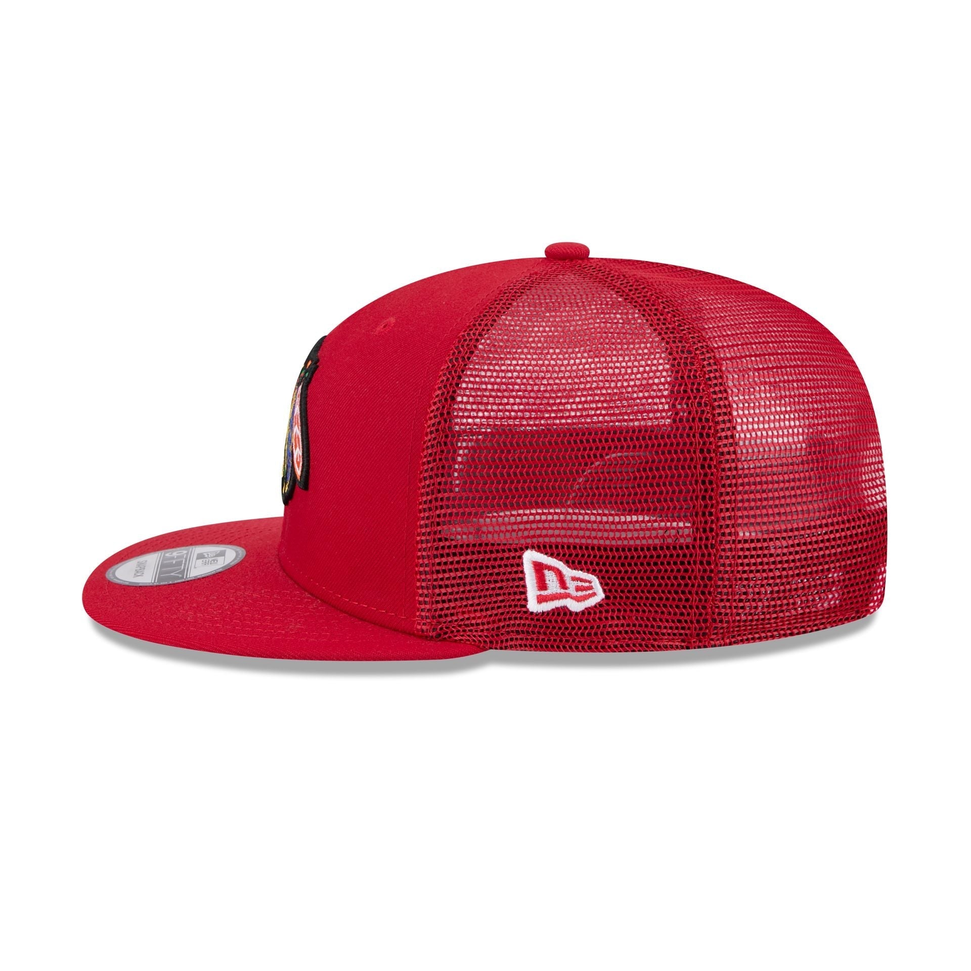 Chicago Blackhawks Team Tag 9FIFTY Trucker Hat