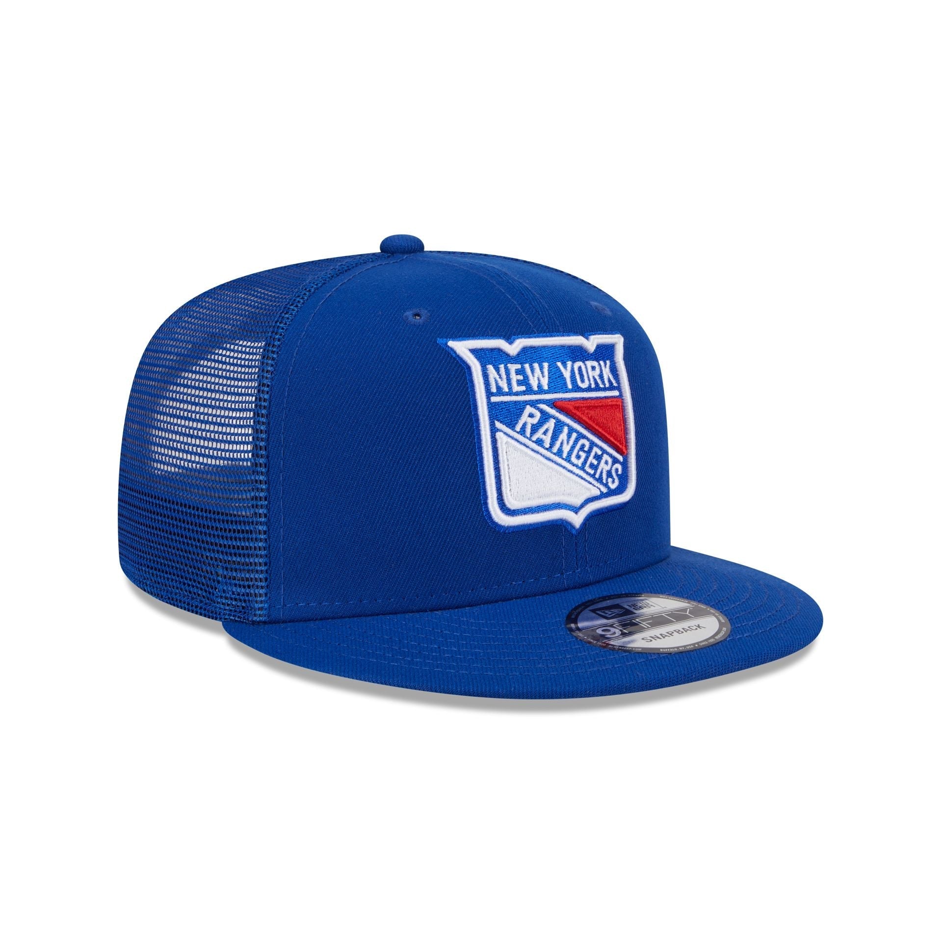 New York Rangers Team Tag 9FIFTY Trucker Hat