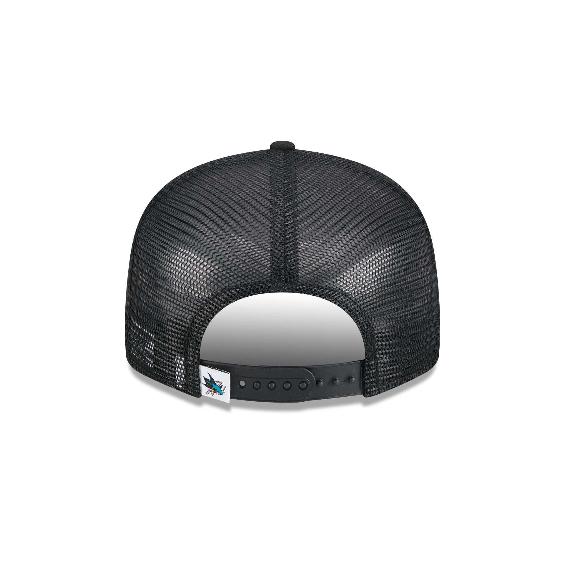 San Jose Sharks Team Tag 9FIFTY Trucker Hat