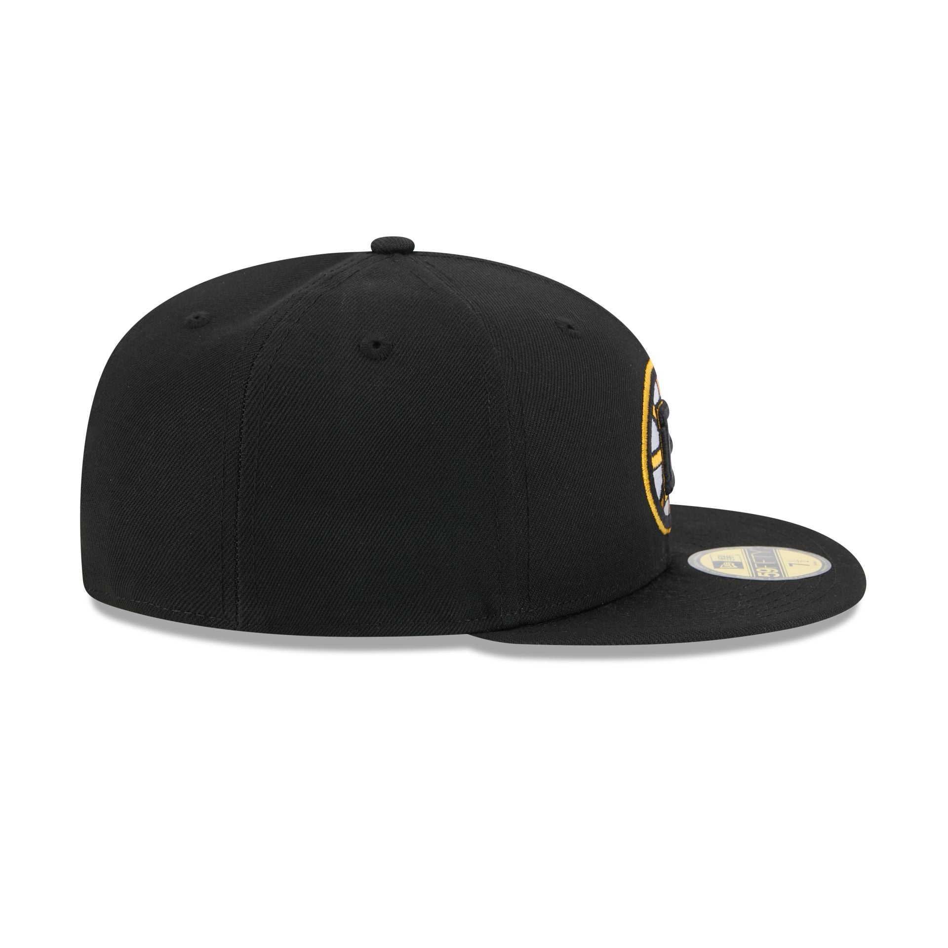 Boston Bruins Rear Wordmark 59FIFTY Fitted Hat