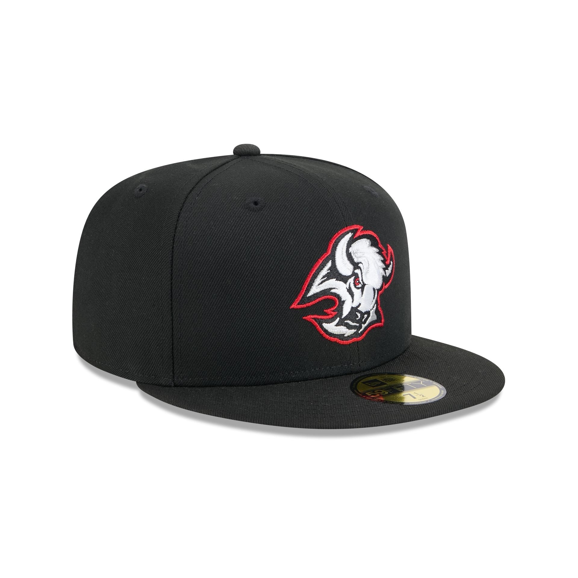Buffalo Sabres Alt Rear Wordmark 59FIFTY Fitted Hat