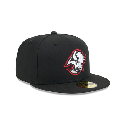 Buffalo Sabres Alt Rear Wordmark 59FIFTY Fitted Hat