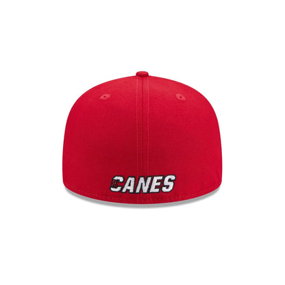 Carolina Hurricanes Rear Wordmark 59FIFTY Fitted Hat