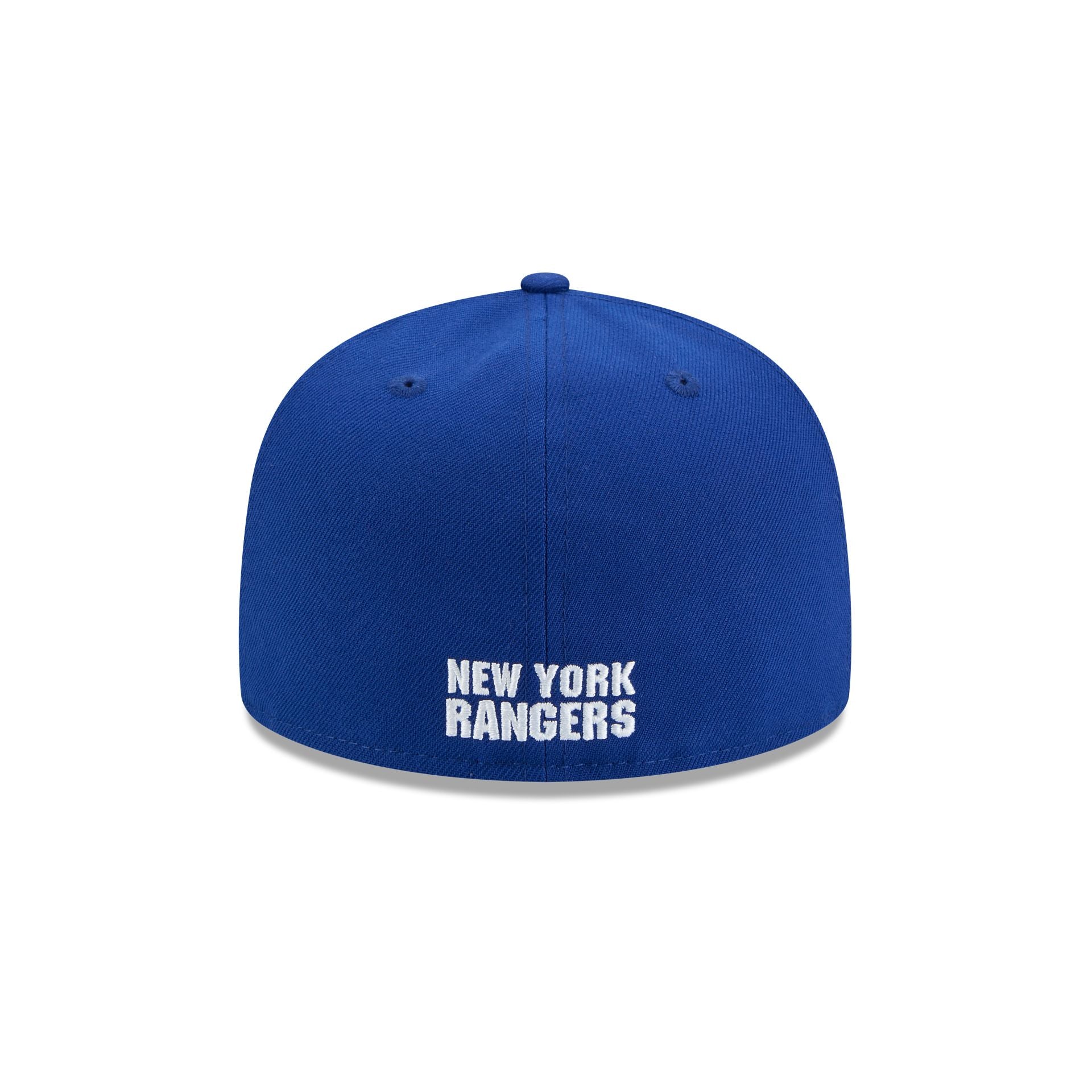 New York Rangers Rear Wordmark 59FIFTY Fitted Hat