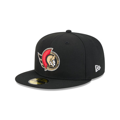 Ottawa Senators Rear Wordmark 59FIFTY Fitted Hat