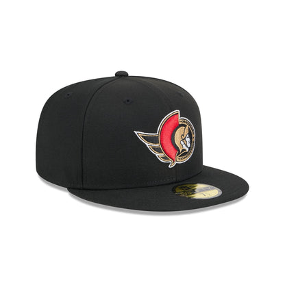 Ottawa Senators Rear Wordmark 59FIFTY Fitted Hat