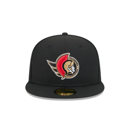 Ottawa Senators Rear Wordmark 59FIFTY Fitted Hat