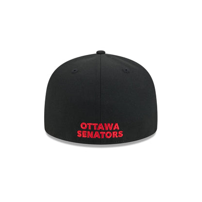 Ottawa Senators Rear Wordmark 59FIFTY Fitted Hat