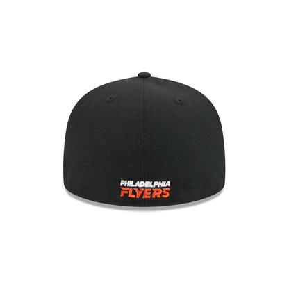 Philadelphia Flyers Rear Wordmark 59FIFTY Fitted Hat