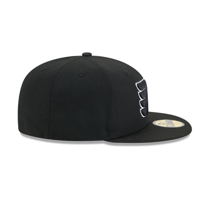 Philadelphia Flyers Rear Wordmark 59FIFTY Fitted Hat