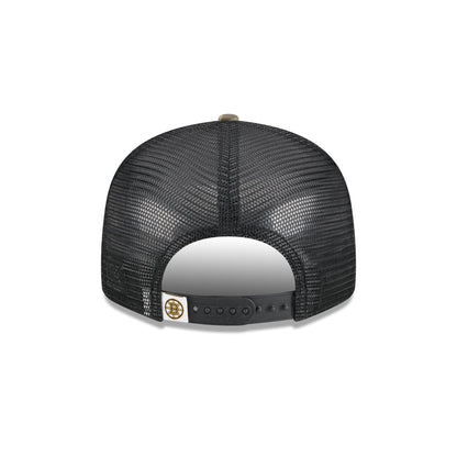 Boston Bruins Camo 9FIFTY Trucker Hat