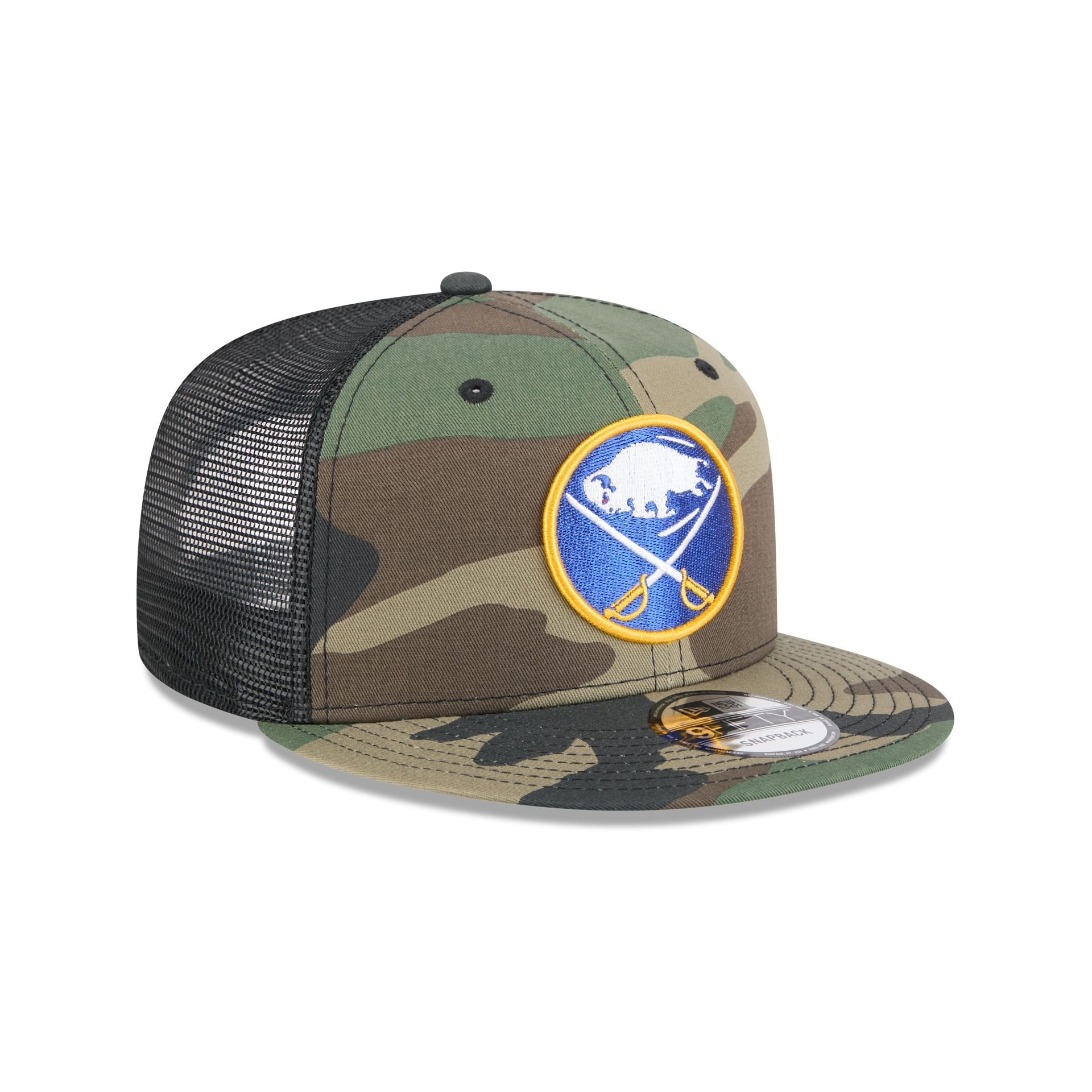 Buffalo Sabres Camo 9FIFTY Trucker Hat