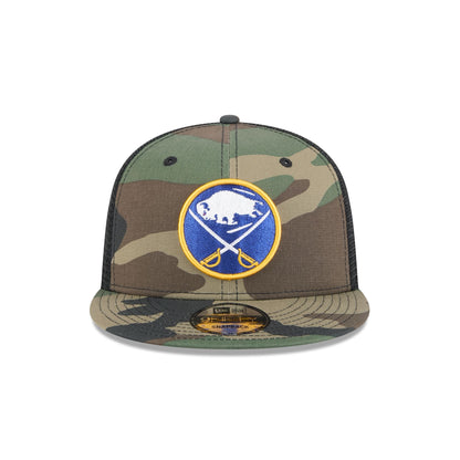 Buffalo Sabres Camo 9FIFTY Trucker Hat