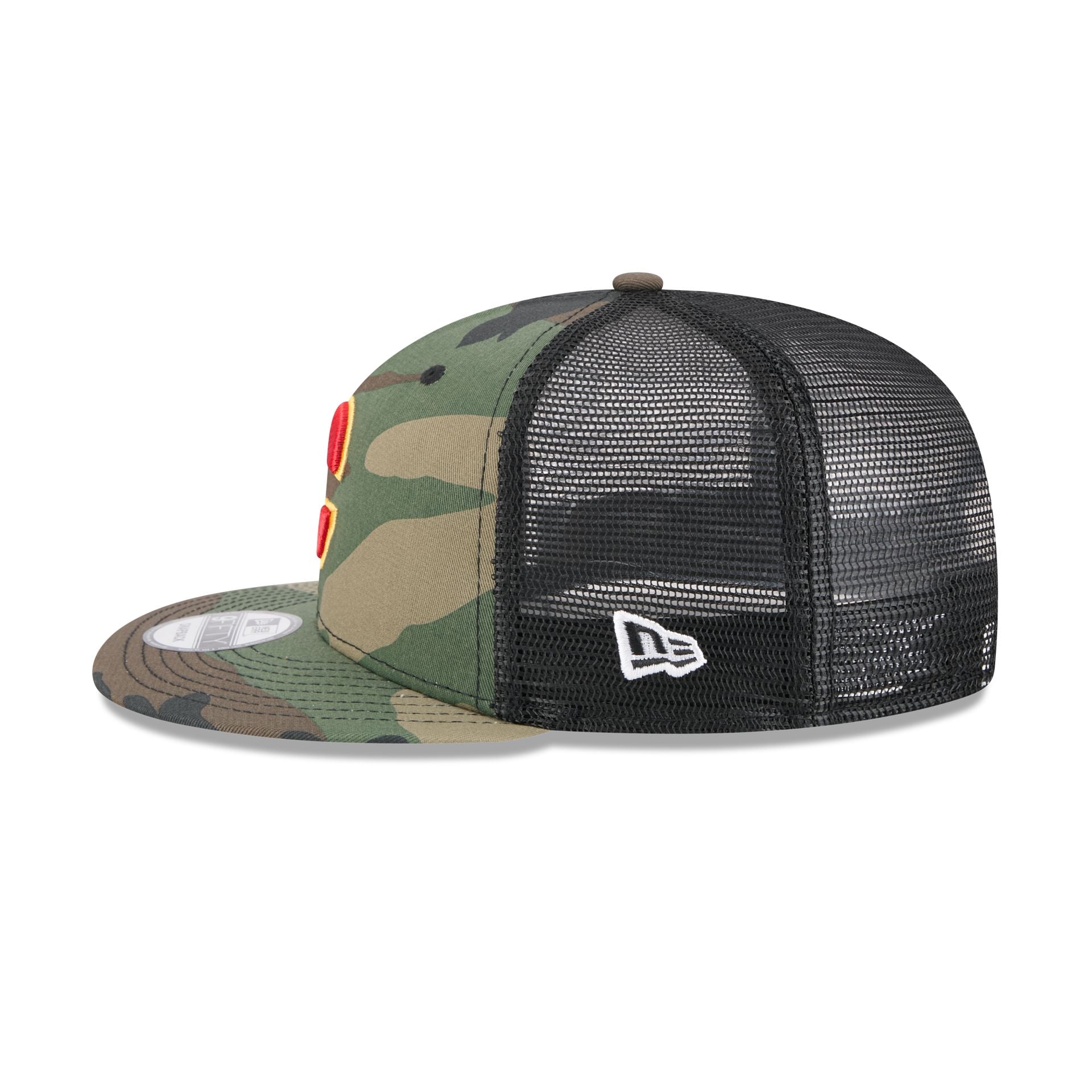 Calgary Flames Camo 9FIFTY Trucker Hat