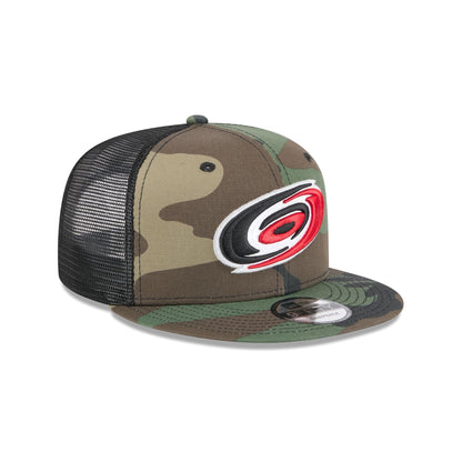 Carolina Hurricanes Camo 9FIFTY Trucker Hat
