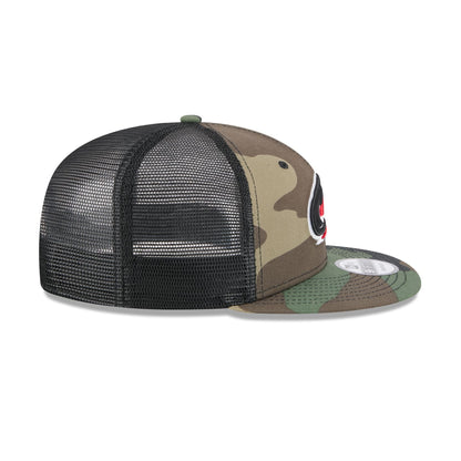 Carolina Hurricanes Camo 9FIFTY Trucker Hat