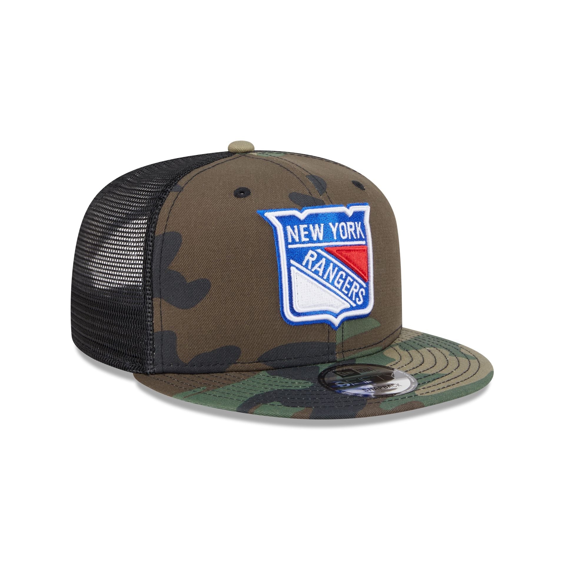 New York Rangers Camo 9FIFTY Trucker Hat