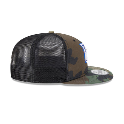 New York Rangers Camo 9FIFTY Trucker Hat