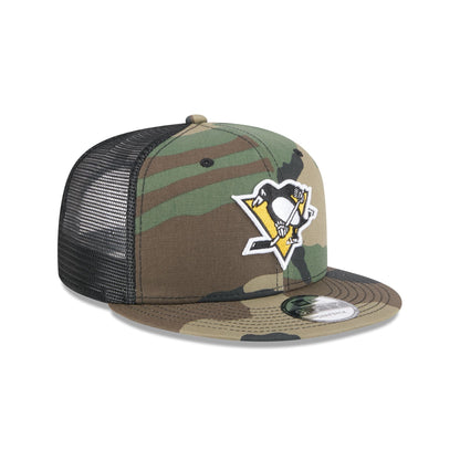 Pittsburgh Penguins Camo 9FIFTY Trucker Hat