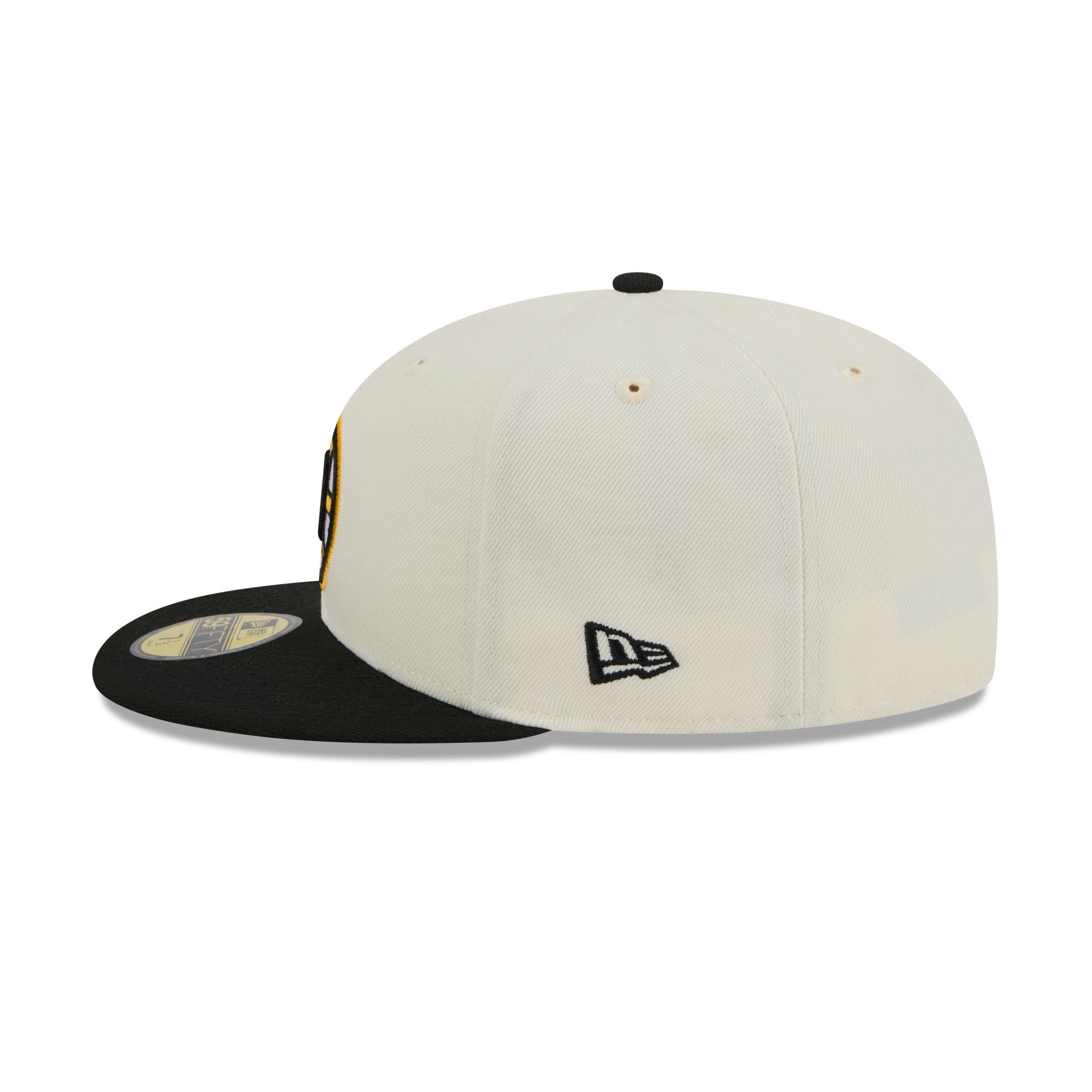 Boston Bruins Chrome White 59FIFTY Fitted Hat