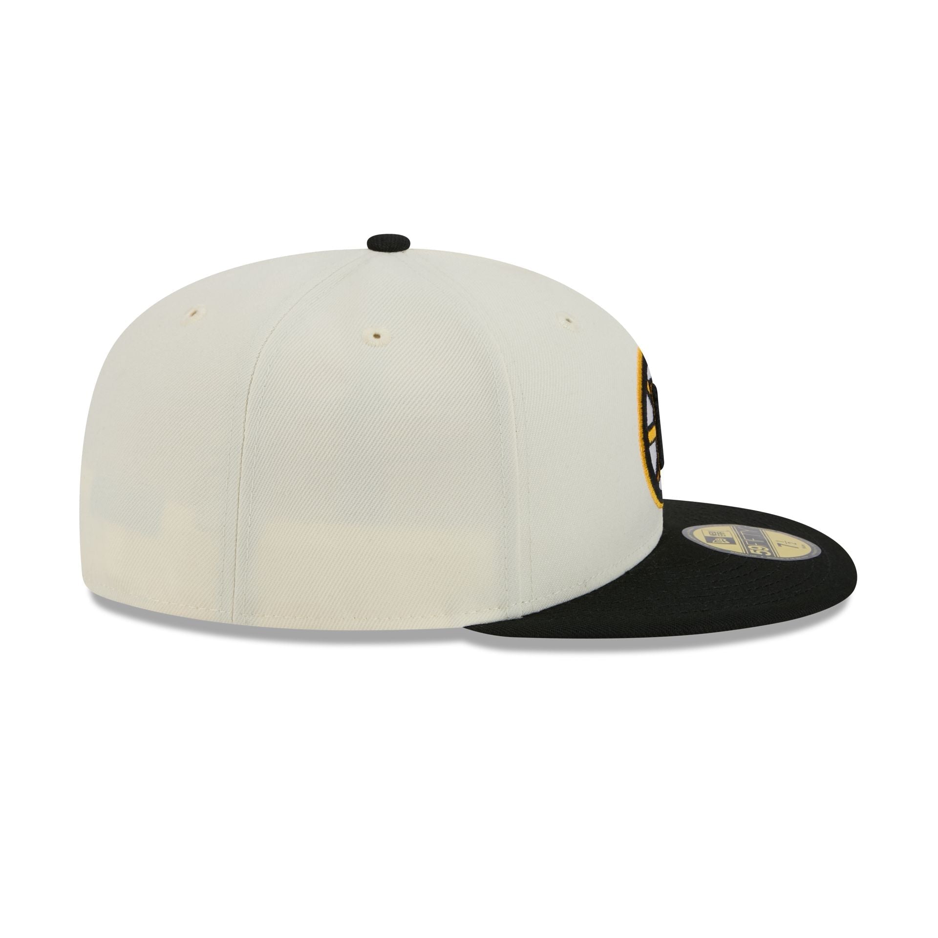 Boston Bruins Chrome White 59FIFTY Fitted Hat