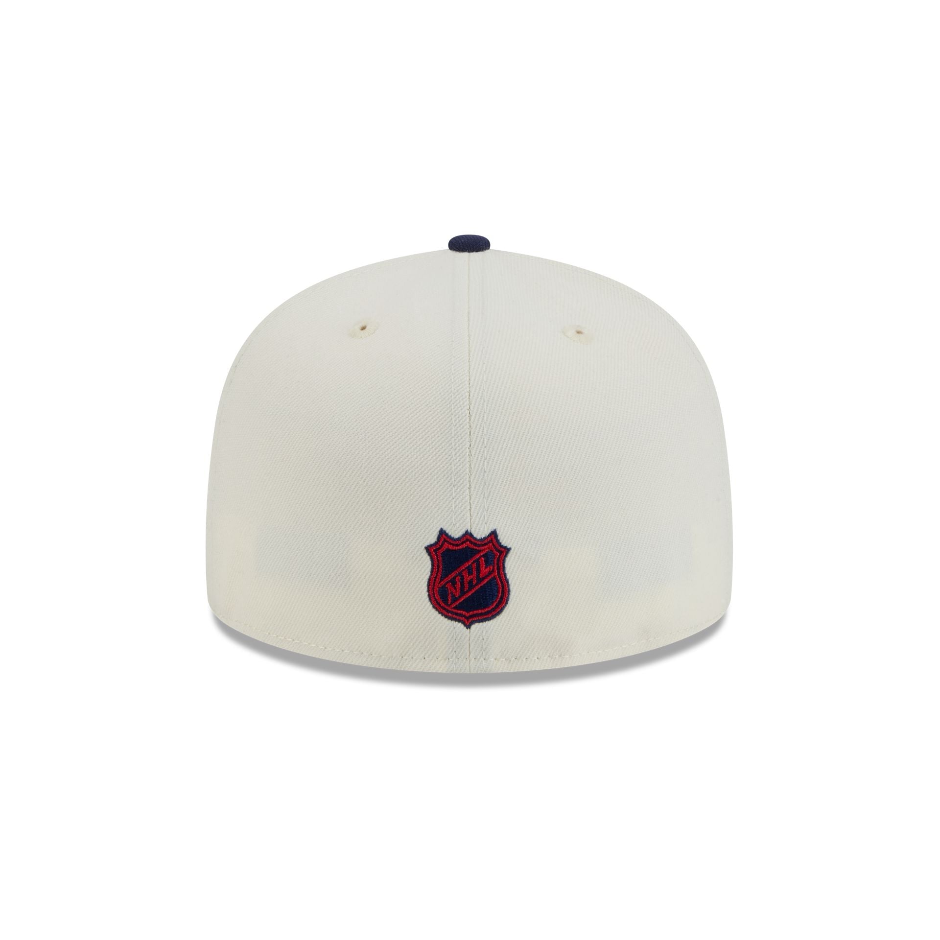 Columbus Blue Jackets Chrome White 59FIFTY Fitted Hat