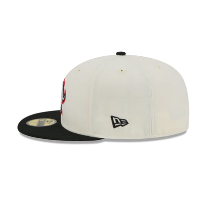 Buffalo Sabres Chrome White 59FIFTY Fitted Hat