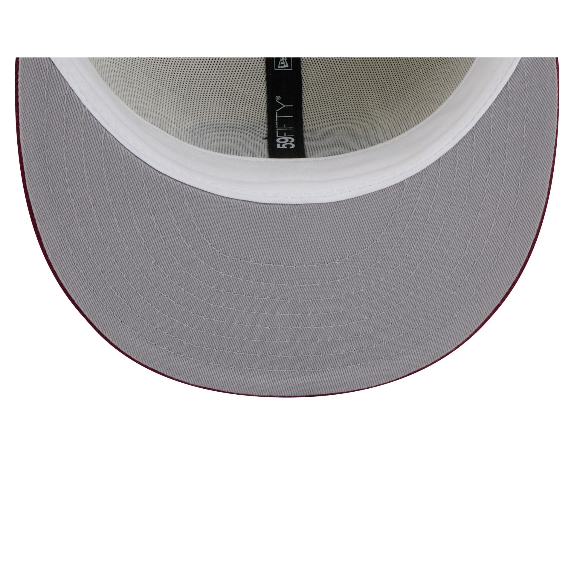 Colorado Avalanche Chrome White 59FIFTY Fitted Hat