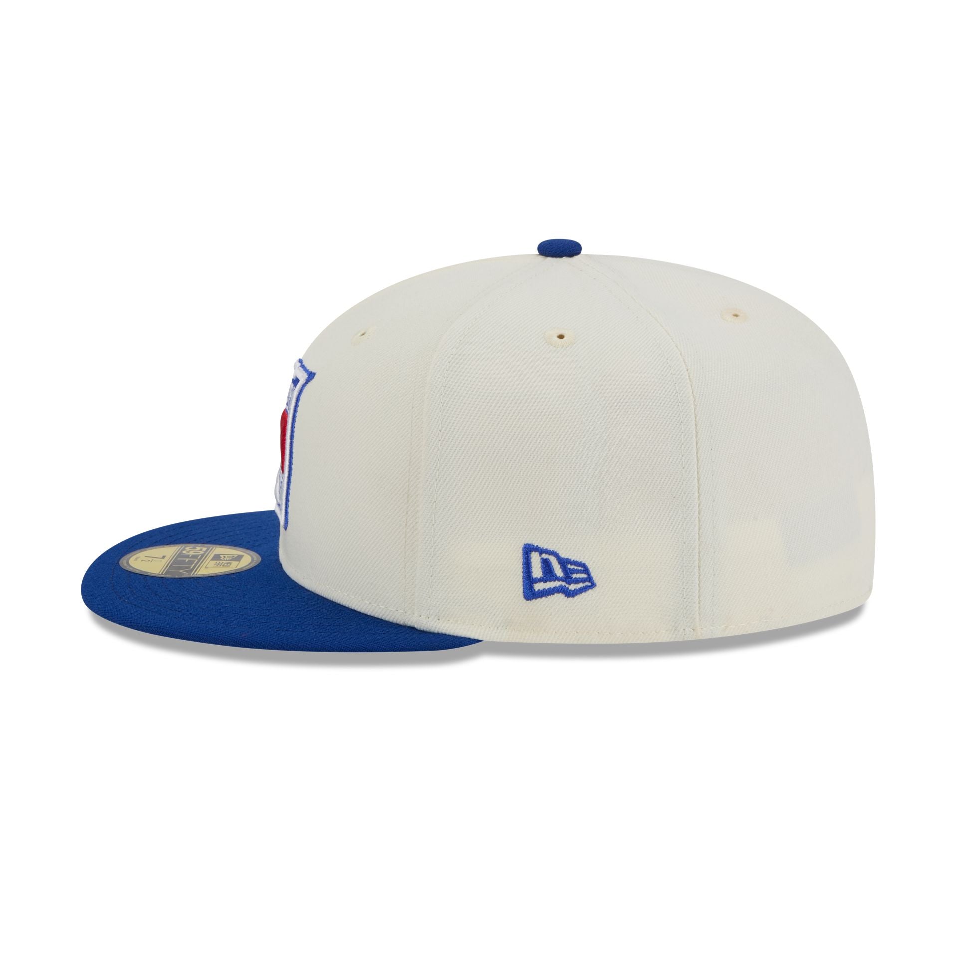 New York Rangers Chrome White 59FIFTY Fitted Hat