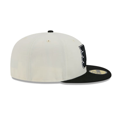 Philadelphia Flyers Chrome White 59FIFTY Fitted Hat