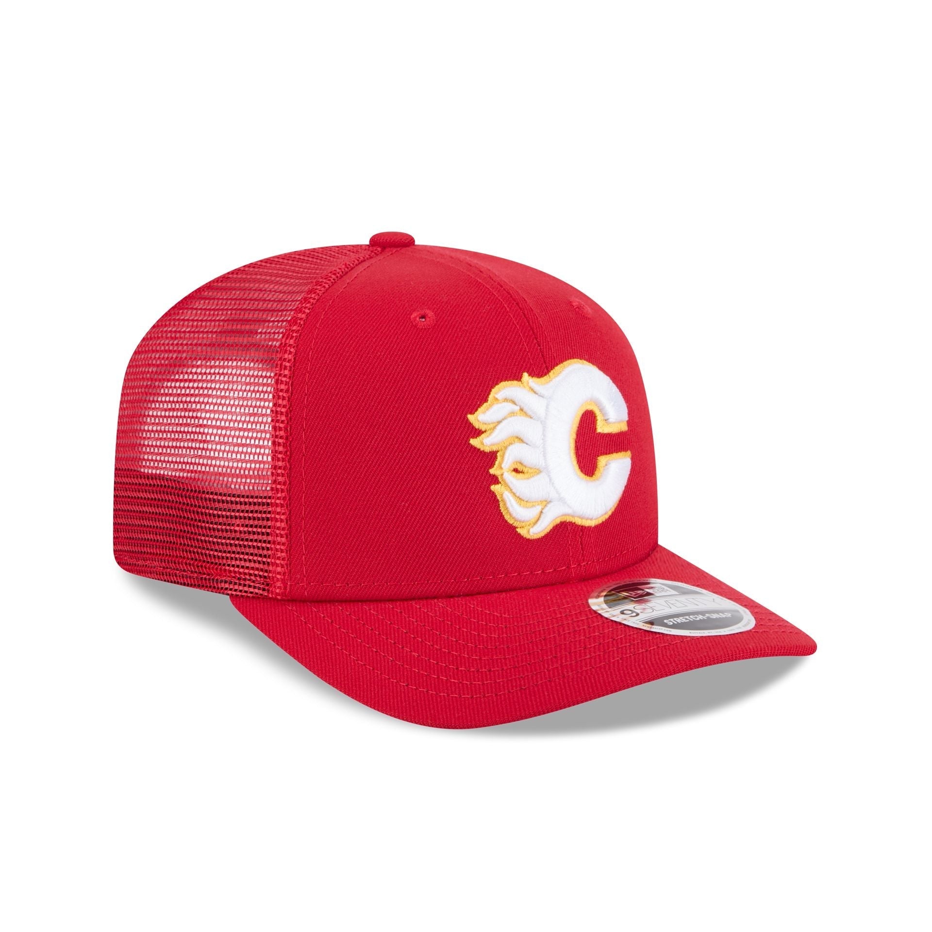 Calgary Flames Simple 9SEVENTY Trucker Hat