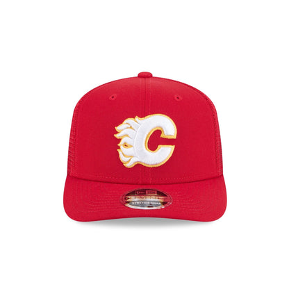 Calgary Flames Simple 9SEVENTY Trucker Hat