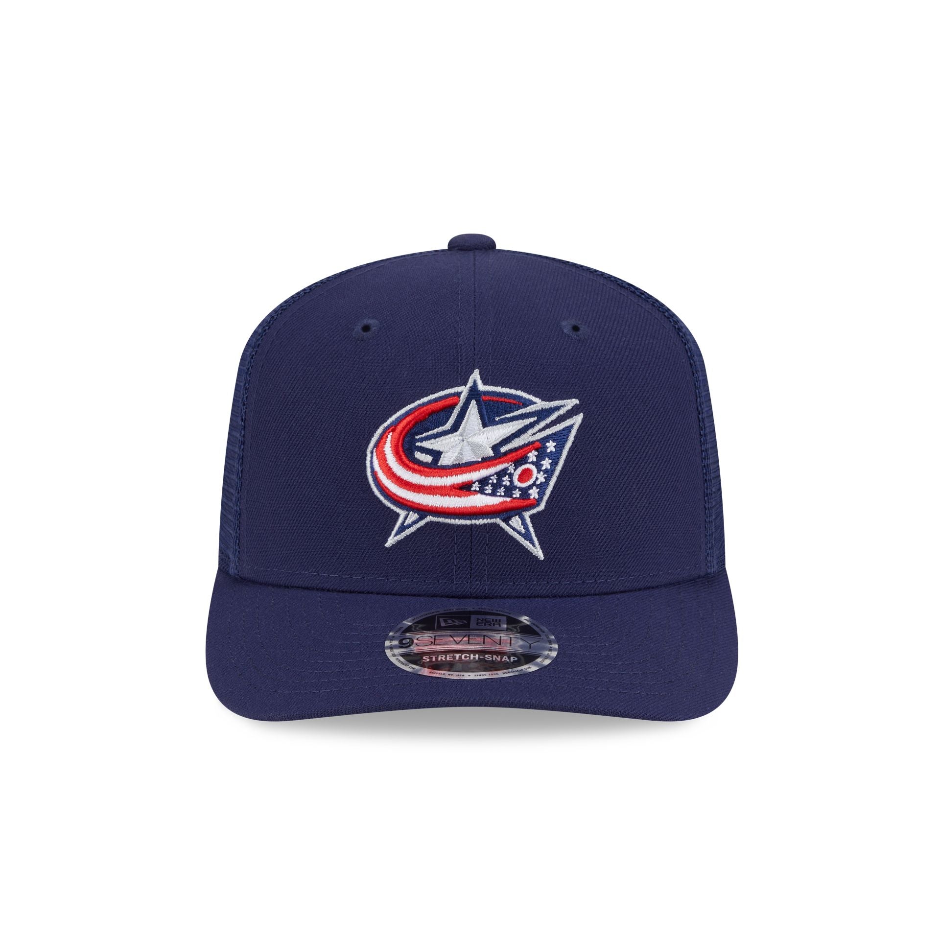Columbus Blue Jackets Simple 9SEVENTY Trucker Hat
